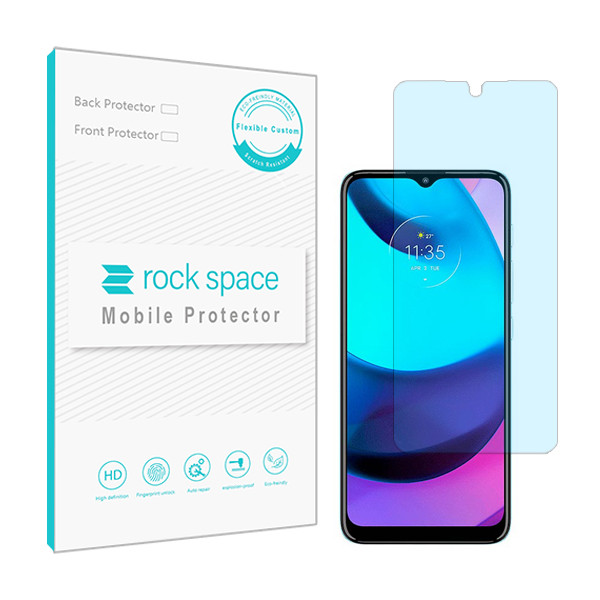 محافظ صفحه نمایش آنتی بلو راک اسپیس کد BLU مناسب برای گوشی موبایل موتورولا Moto E20