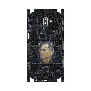 MAHOOT Collage of Steve Jobs 2-FullSkin Cover Sticker for Samsung Galaxy J6 Plus