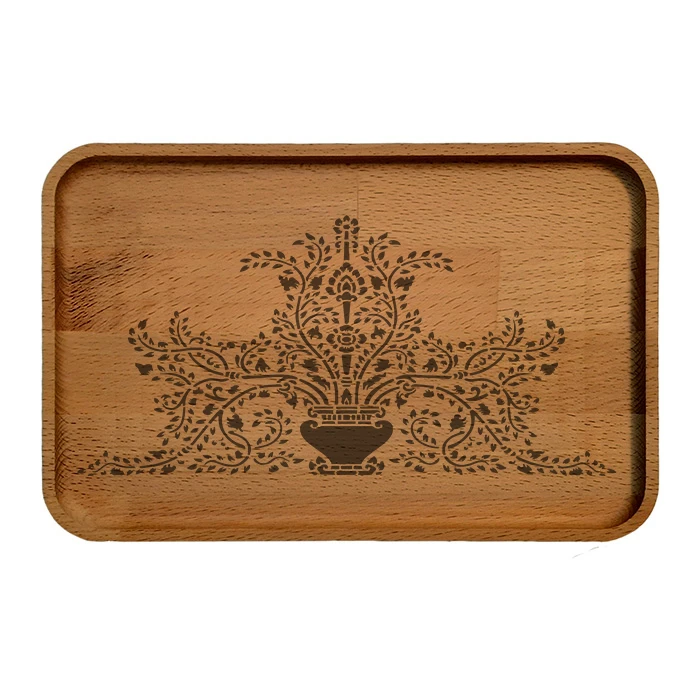 سینی چوبی مدل design 9883
