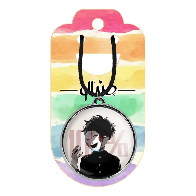 گردنبند خندالو مدل انیمه موب سایکو Mob Psycho 100 کد 2442624436