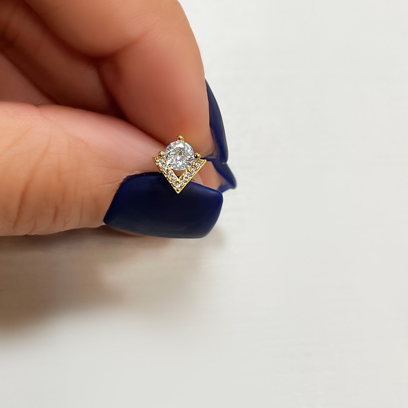 پیرسینگ گوش زنانه اقلیمه مدل HS141