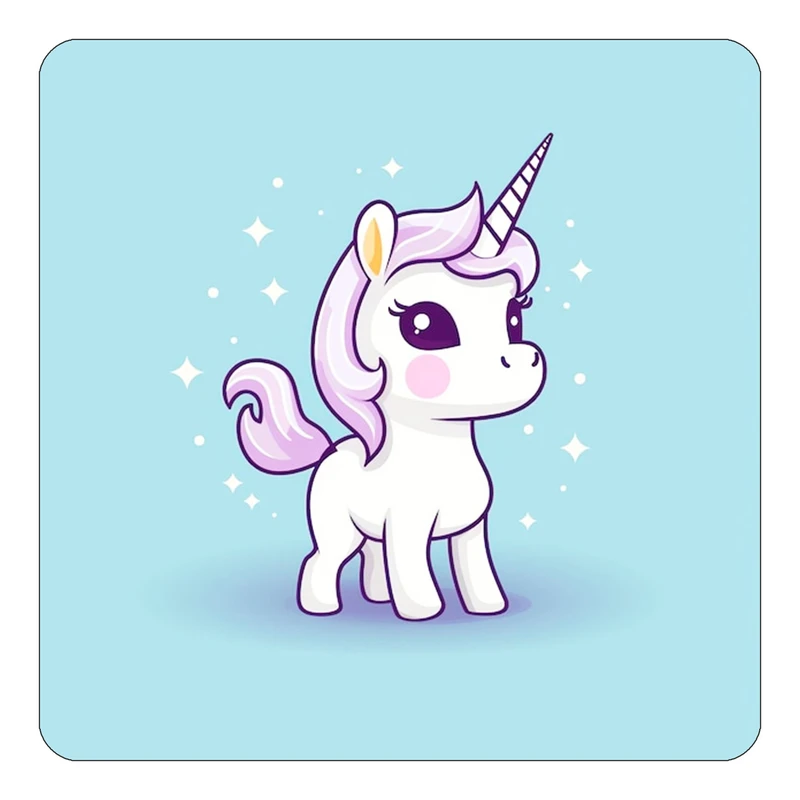 مگنت کاکتی طرح اسب تک شاخ و یونیکورن مدل mp31163