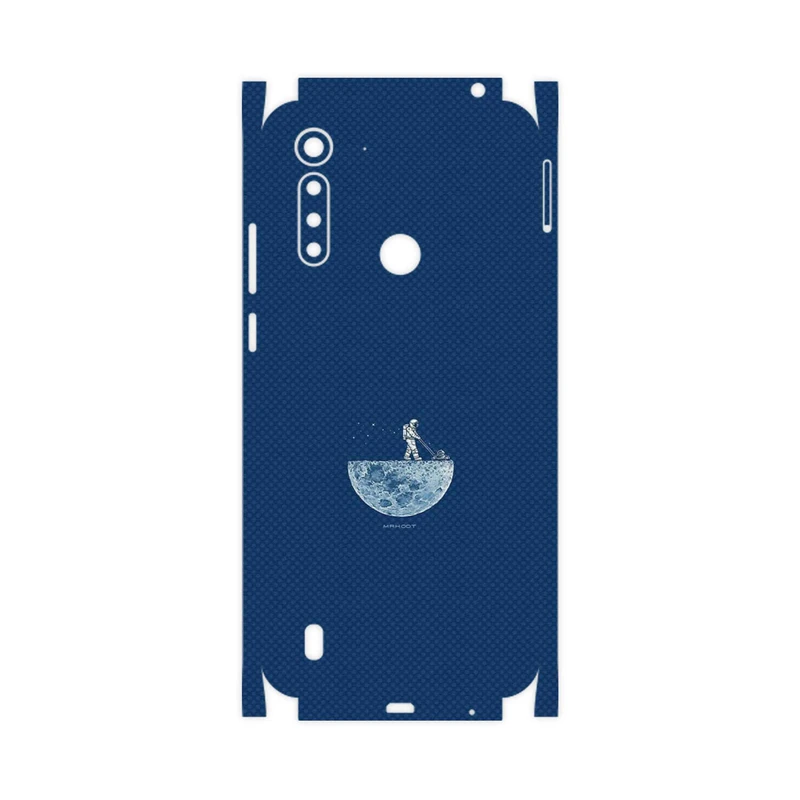 برچسب پوششی ماهوت مدل Minimal Gardener Astronaut-FullSkin مناسب برای گوشی موبایل موتورولا Moto G8 Power Lite