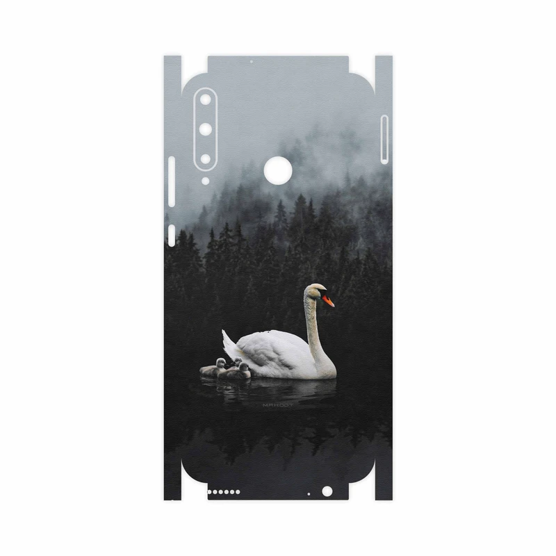 برچسب پوششی ماهوت مدل Swan Lake-FullSkin مناسب برای گوشی موبایل هوآوی Y7p