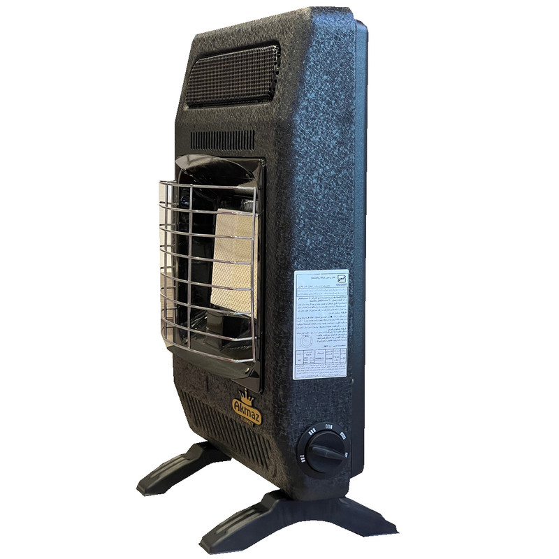 بخاری گازی آکماز مدل بدون دودکش سرامیکی AK