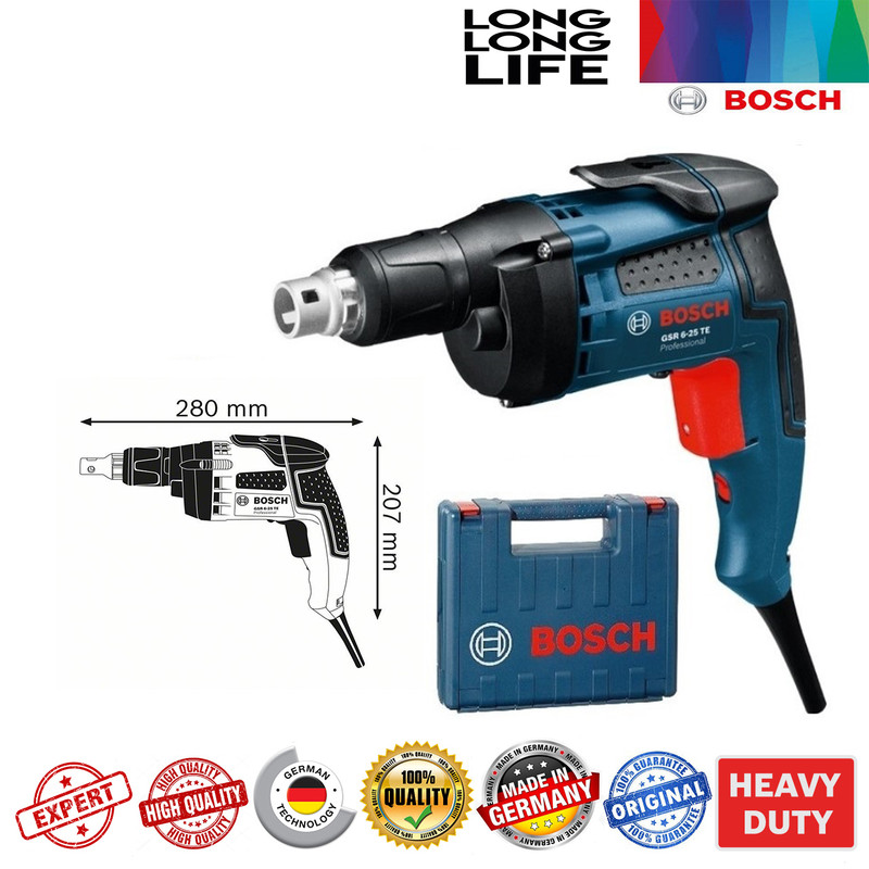 پیچ گوشتی برقی بوش مدل GSR 6-25 TE + 2 Extra