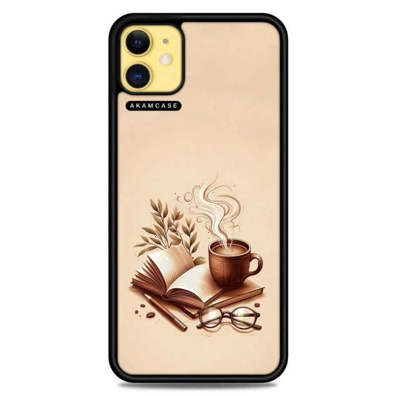 کاور آکام مدل AMC-WA11-COFFEE-4 مناسب برای گوشی موبایل اپل iPhone 11