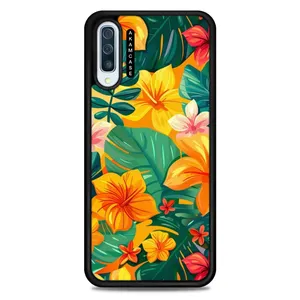 AKAM AMC-WSGA50-FLOWERS-28 Cover For Samsung Galaxy A50