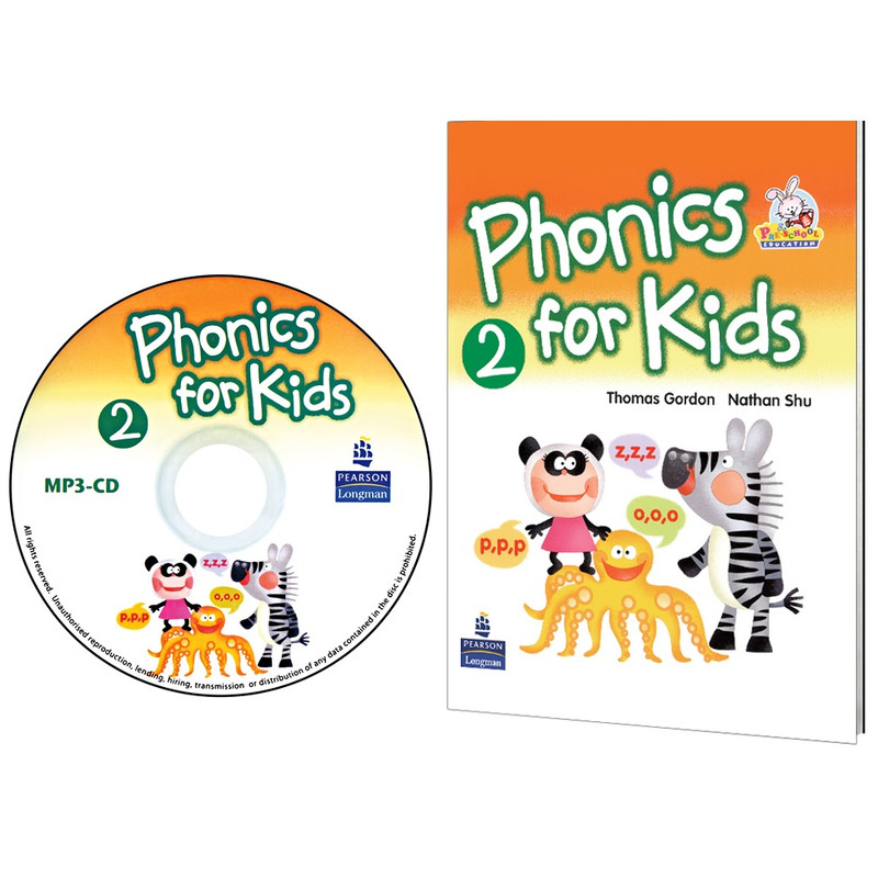 کتاب Phonics For Kids 2 اثر جمعی از نویسندگان انتشارات Pearson Longman