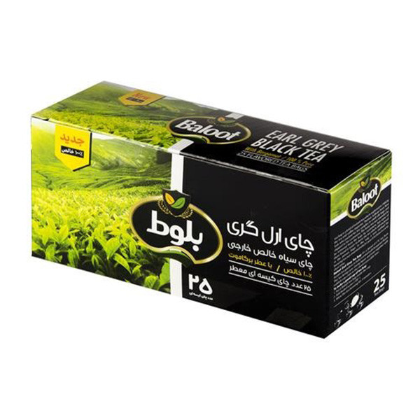 چای کیسه ای ارل گری بلوط 50 گرم بسته 25 عددی