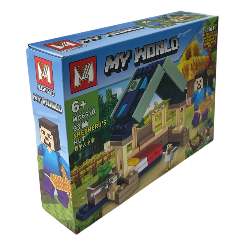 ساختنی ۹۳ تکه ام مدل ماینکرافت