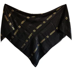 روسری زنانه مدل نخ ابریشم مجلسی کد 4146