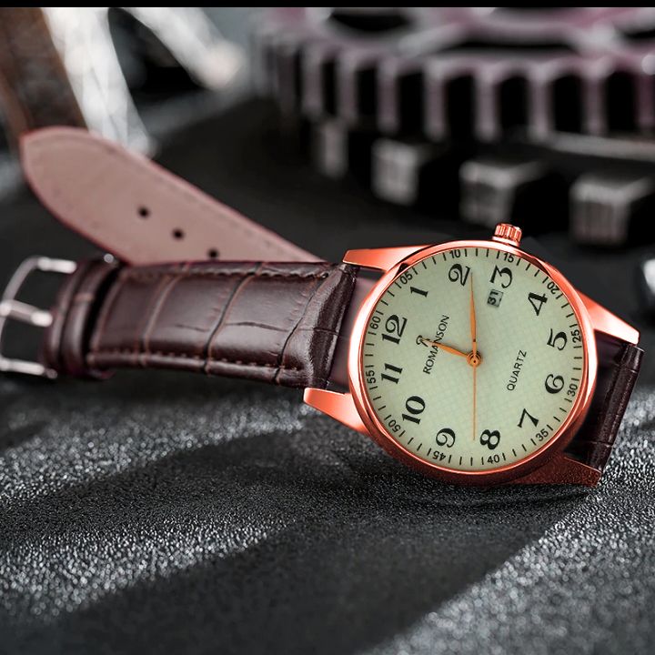 ساعت مچی عقربهای مردانه کوارتز مدل تاریخ دار کد 7 - - 7