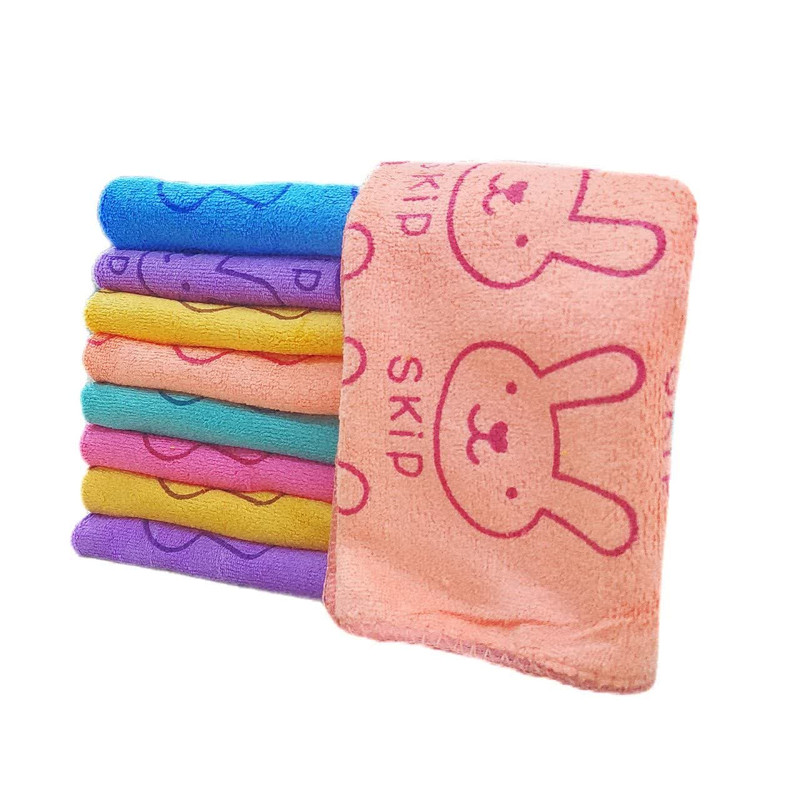 دستمال آشپزخانه ابراف مدل سوپر میکروفایبر عروسکی ABSUPERD406 بسته 6 عددی