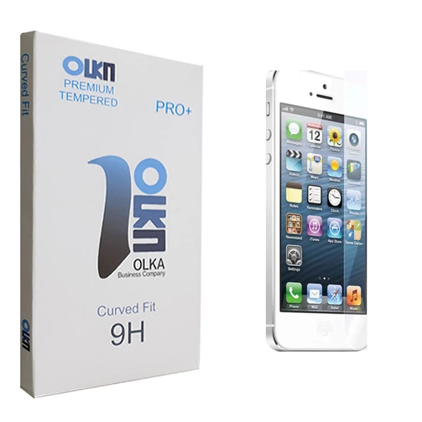 محافظ صفحه نمایش شیشه ای الکا مدل +PRO مناسب برای گوشی اپل آیفون 5/5s