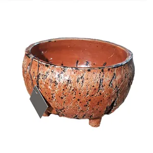 گلدان سفالی مدل بنسای کد P03