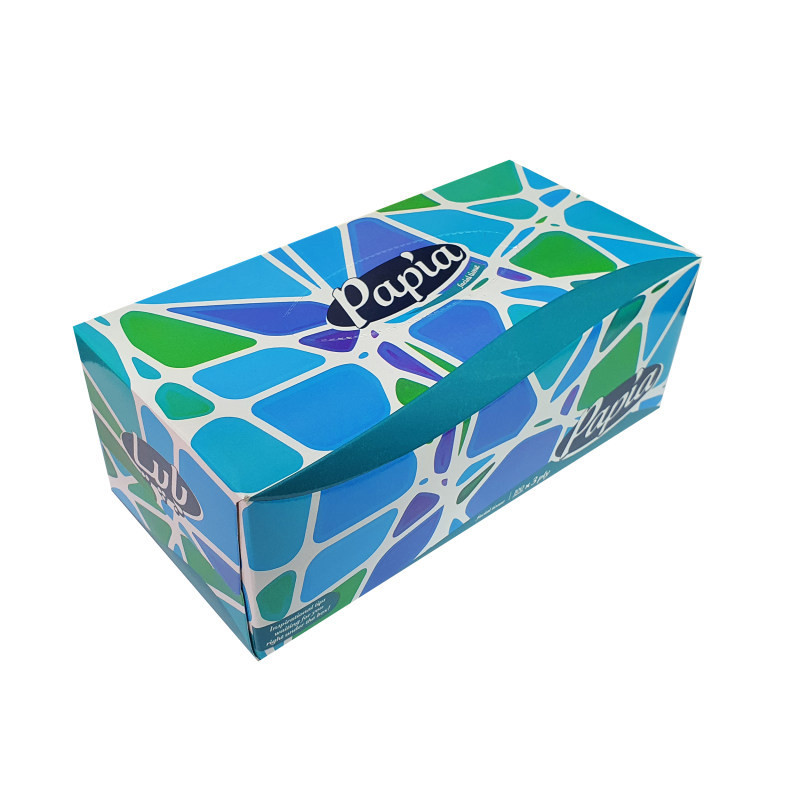 دستمال کاغذی 300 برگ پاپیا مدل میکس بسته 48 عددی