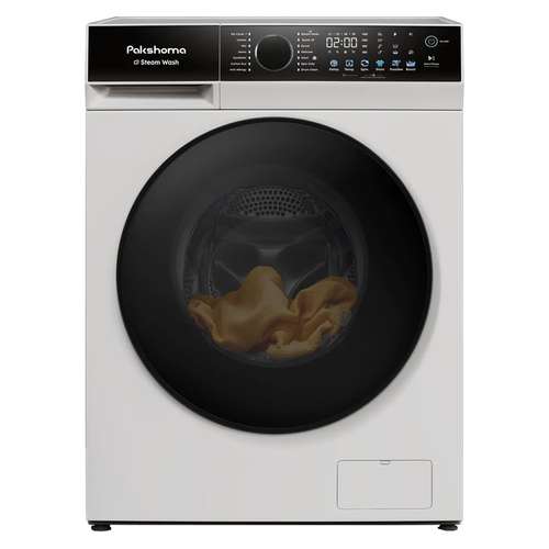 ماشین لباسشویی 8 کیلوگرم اتوماتیک پاکشوما مدل S8 W