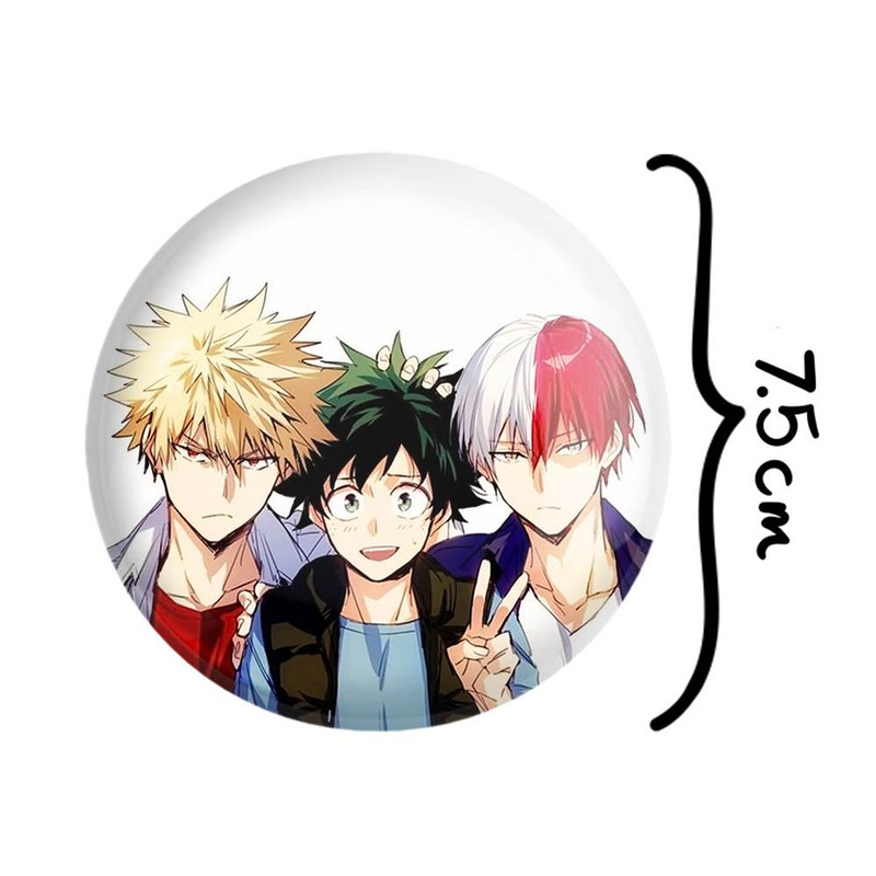آینه جیبی خندالو مدل انیمه آکادمی قهرمان من My Hero Academia  کد 10083