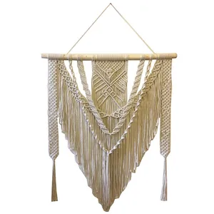 آویز بافتنی مدل مکرومه