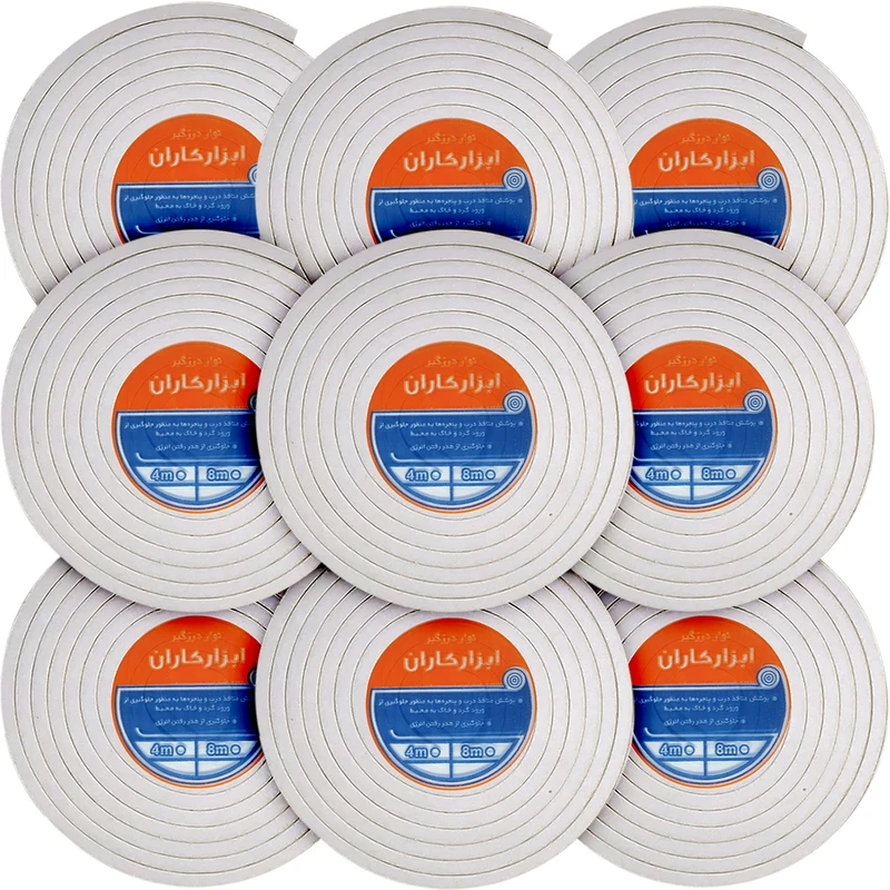  نوار درزگیر ابزار کاران مدل FOM1 طول 4 متر بسته 9 عددی