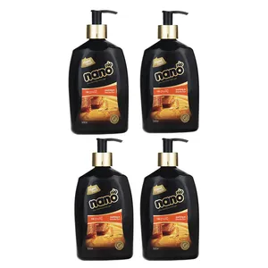 مایع دستشویی کرمی نانو نیپ مدل شیر و عسل حجم 500 میلی لیتر مجموعه 4 عددی