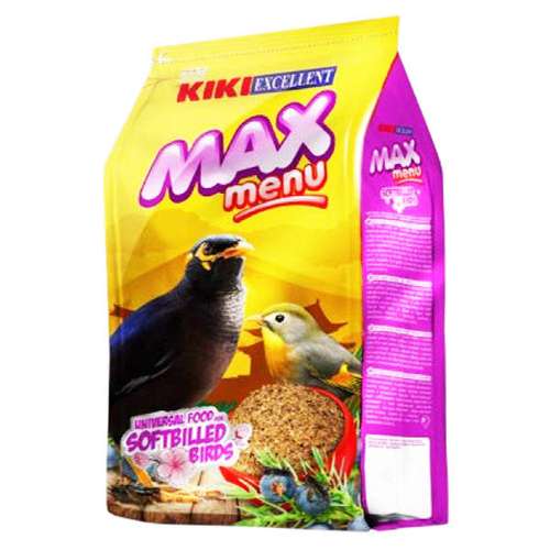 غذای پرنده مرغ مینا کیکی مدل max menu وزن 1 کیلوگرم