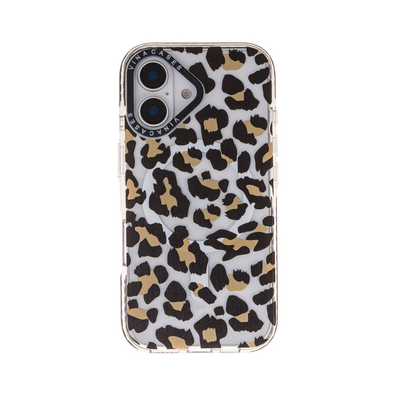 کاور ویناکیسز مدلLeopard MagSafe مناسب برای گوشی موبایل اپل iphone 16