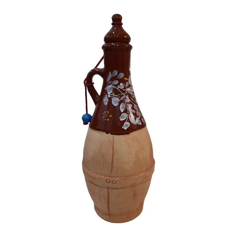 بطری سفالی مدل لعابی کد NAG
