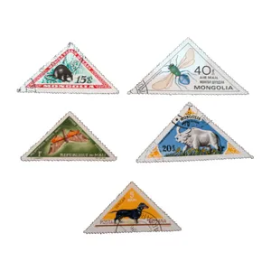 تمبر یادگاری مدل طبیعت کد bc-1444 مجموعه 5 عددی