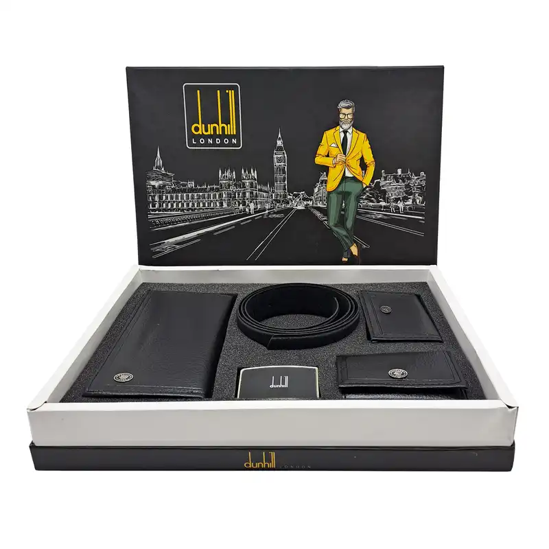 ست هدیه مردانه دانهیل مدل چرم