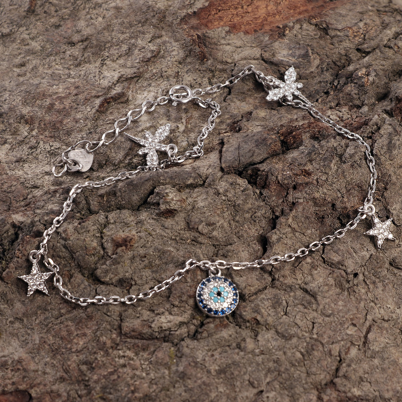 پابند نقره زنانه مدل GTA-207