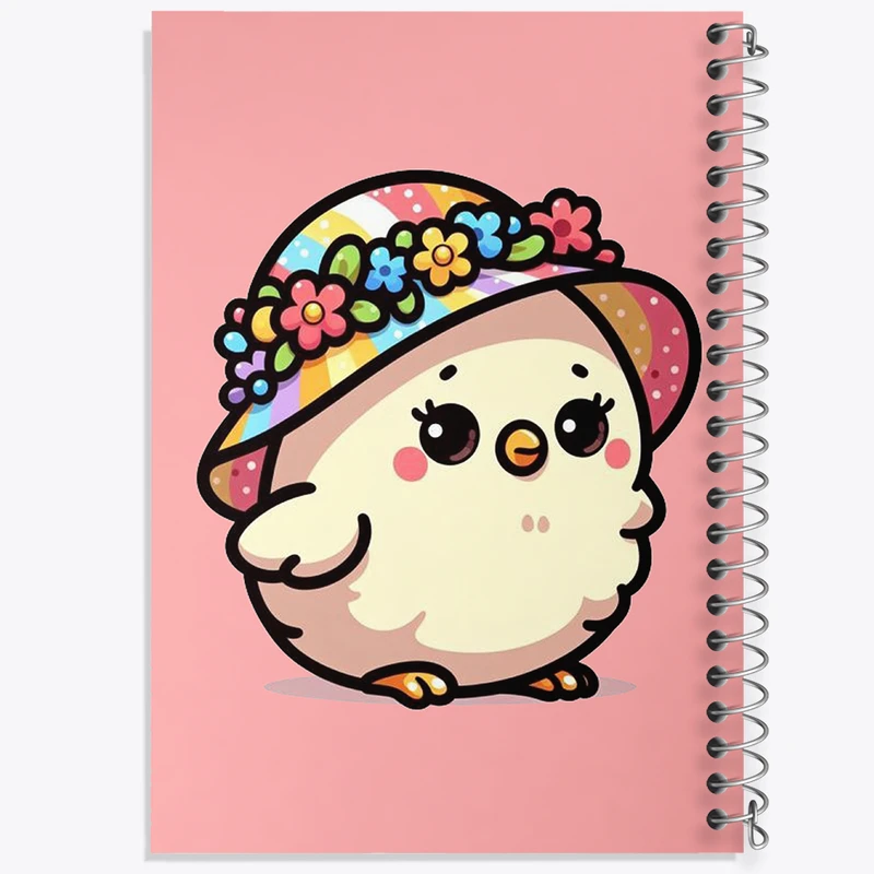 دفتر لیست خرید 50 برگ خندالو طرح جوجه کیوت کد N2588