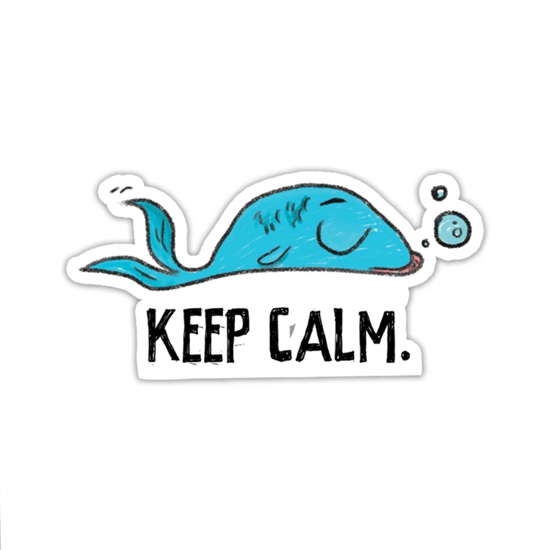 استیکر لپ تاپ مدل Keep Calm