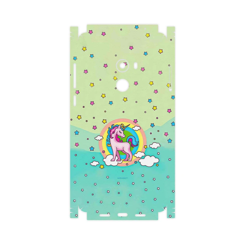 برچسب پوششی ماهوت مدل Rainbow unicorn adventure-FullSkin مناسب برای گوشی موبایل شیائومی Mi Mix 2