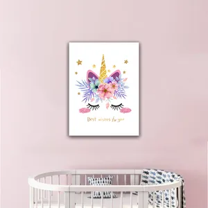 تابلو شاسی کودک مدل اسب تکشاخ یونیکورن کد 640