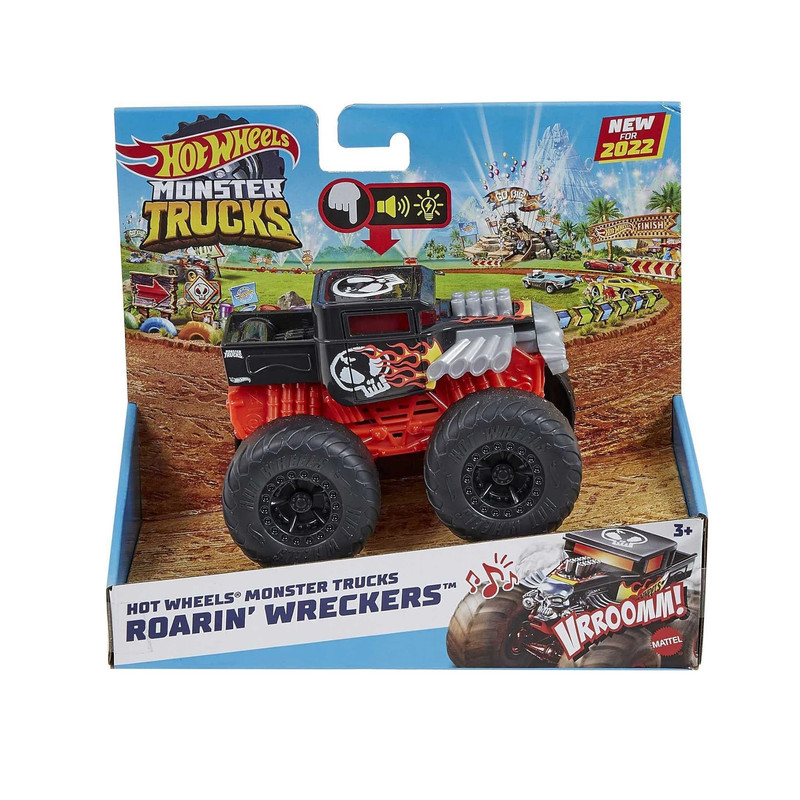 ماشین بازی هات ویلز مدل Roarin Wreckers کد HDX60 - HDX61