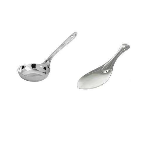 کفگیر و ملاقه مدل هندی کد MM1 بسته 2 عددی