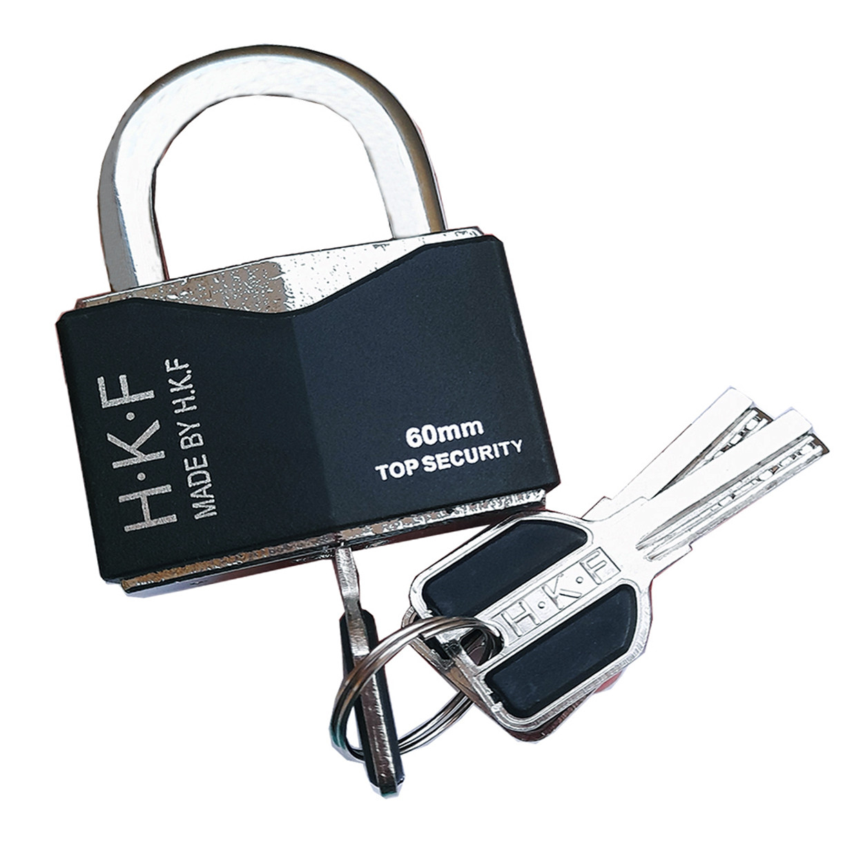 قفل آویز اچ کی اف مدل AT - 600 سایز 60 میلی متر