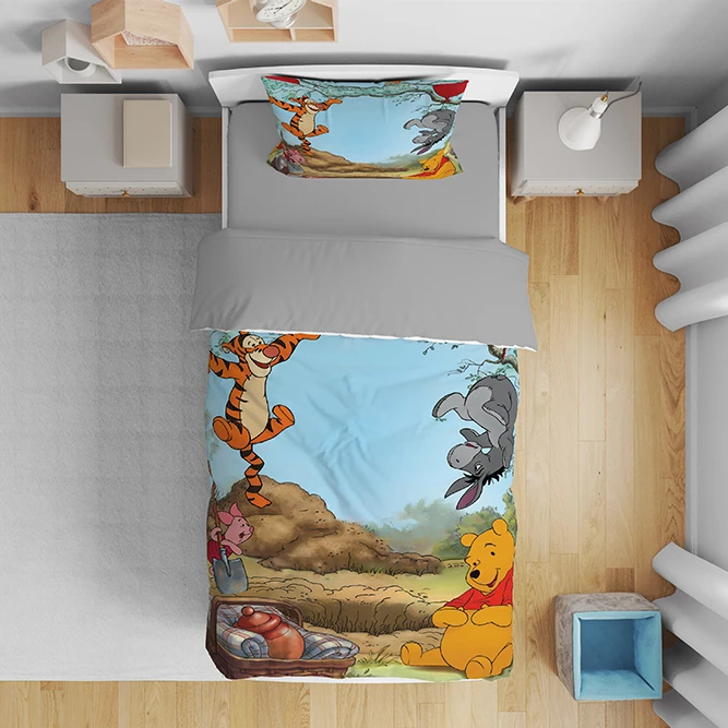 سرویس روتختی مدل کارتن پو 5098 تکنفره 5 تکه