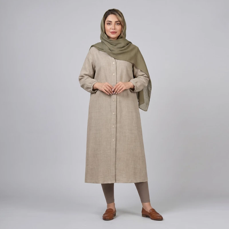 مانتو زنانه السانا مدل مهرنیکا کد 2479