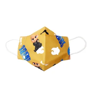 ماسک پارچه‌ای بچگانه مدل بچه رئیس