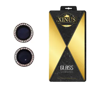 محافظ لنز دوربین ژینوس مدل DIAMOND مناسب برای گوشی موبایل اپل iPhone 13 mini