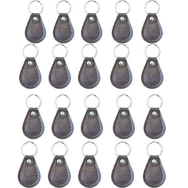 تگ RFID مدل جاسوئیچی چرمی 125KHZ Em-125-G بسته ۲۰ عددی