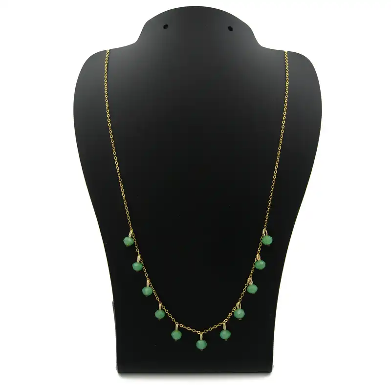 گردنبند طلا 18 عیار زنانه کاپانی مدل kn085