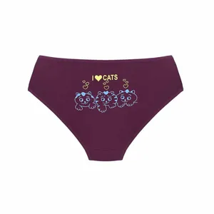 شورت زنانه مدل نخ پنبه اسلیپ گربه 