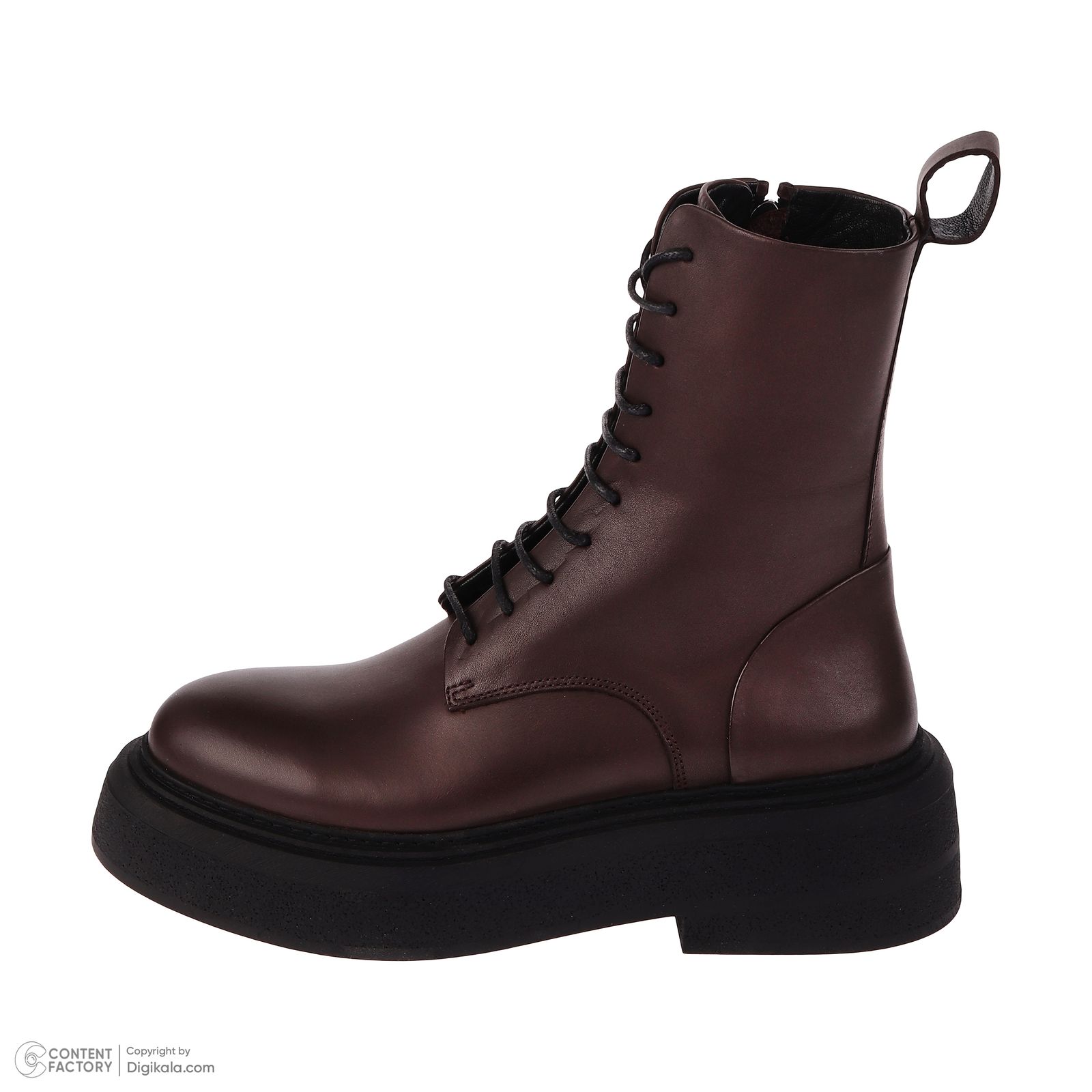 نیم بوت زنانه چرم مشهد مدل J2727-001 -  - 8