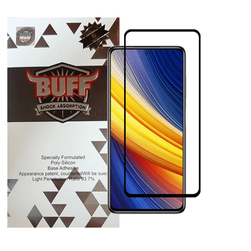  محافظ صفحه نمایش 5D بوف مدل F33 مناسب برای گوشی موبایل شیائومی Mi Poco X3 Pro
