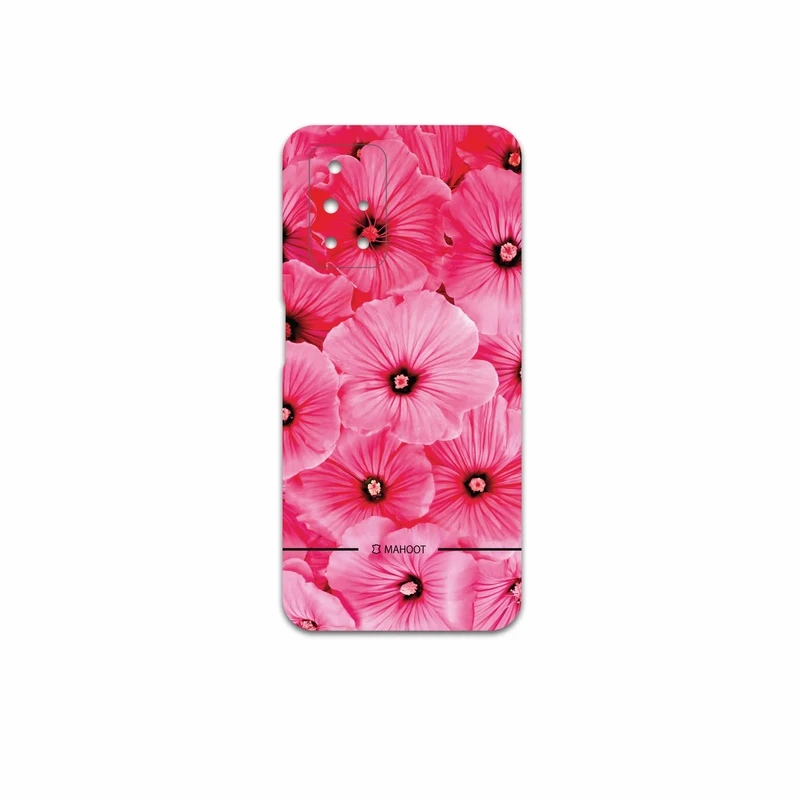 برچسب پوششی ماهوت مدل Pink-Flower مناسب برای گوشی موبایل شیائومی Redmi 10