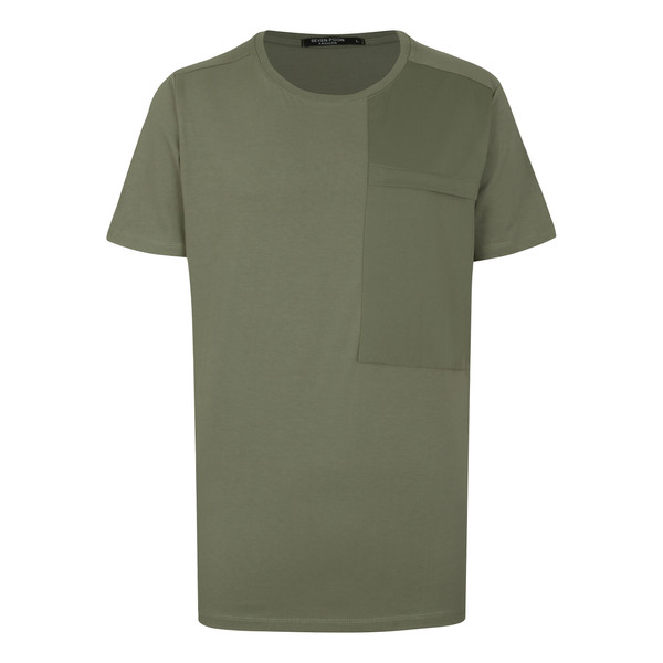 تی شرت آستین کوتاه مردانه سون پون مدل M341 رنگ سبز